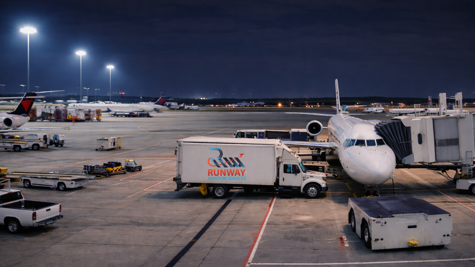 Aviation ground handling services in Egypt
